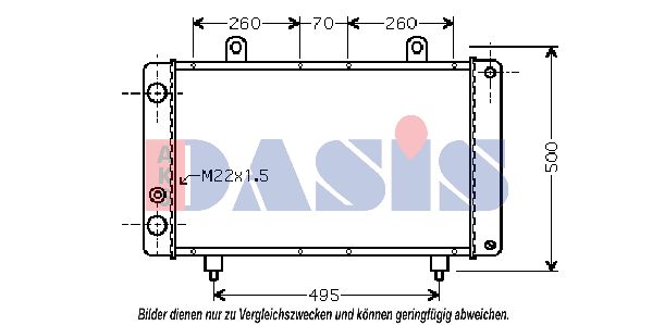 AKS DASIS Radiaator,mootorijahutus 160078N